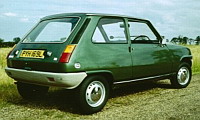 Renault 5TL, modele 3 portes anglais (1972)